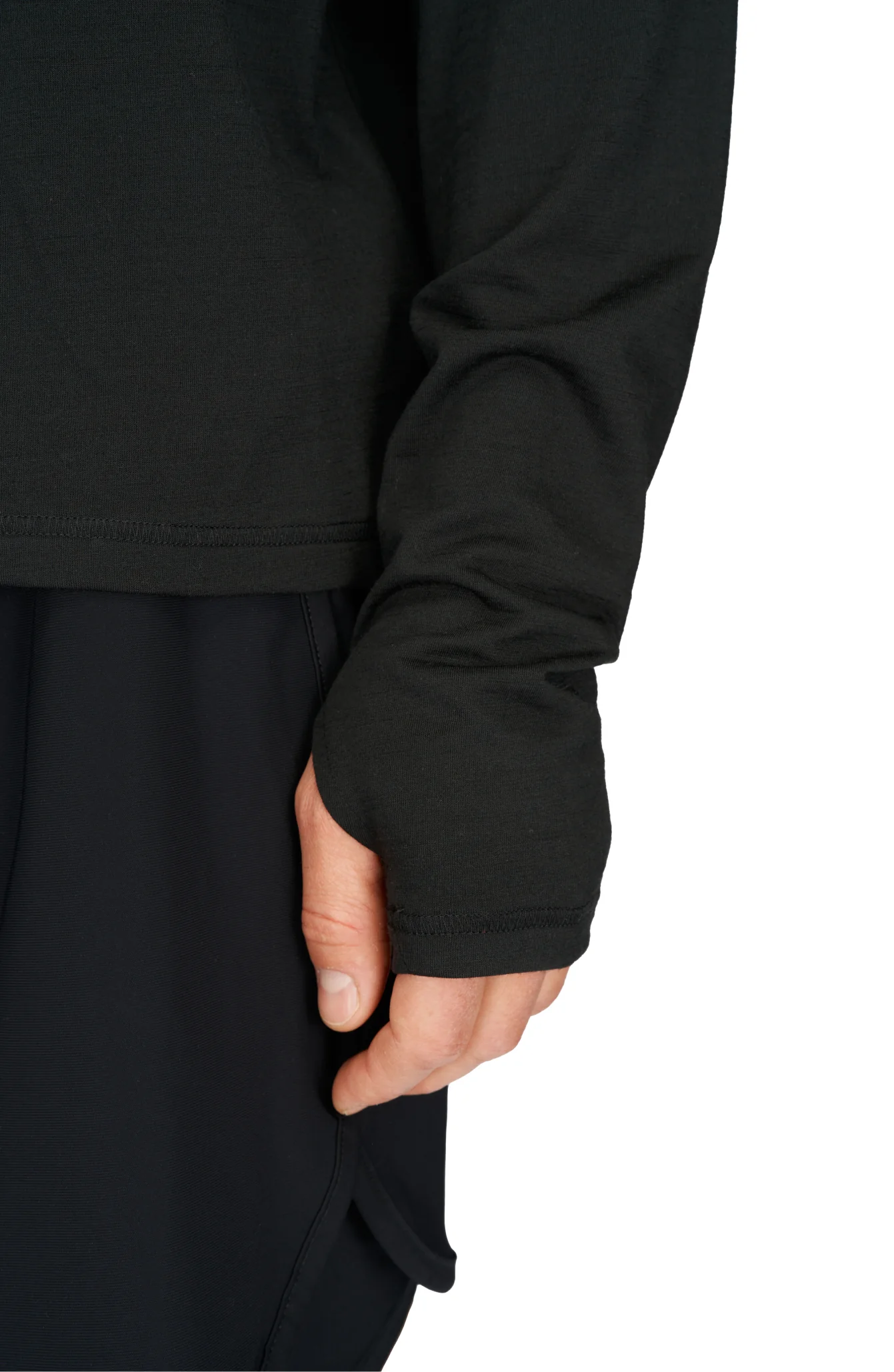 Zip Up Wool Layer - Image 4